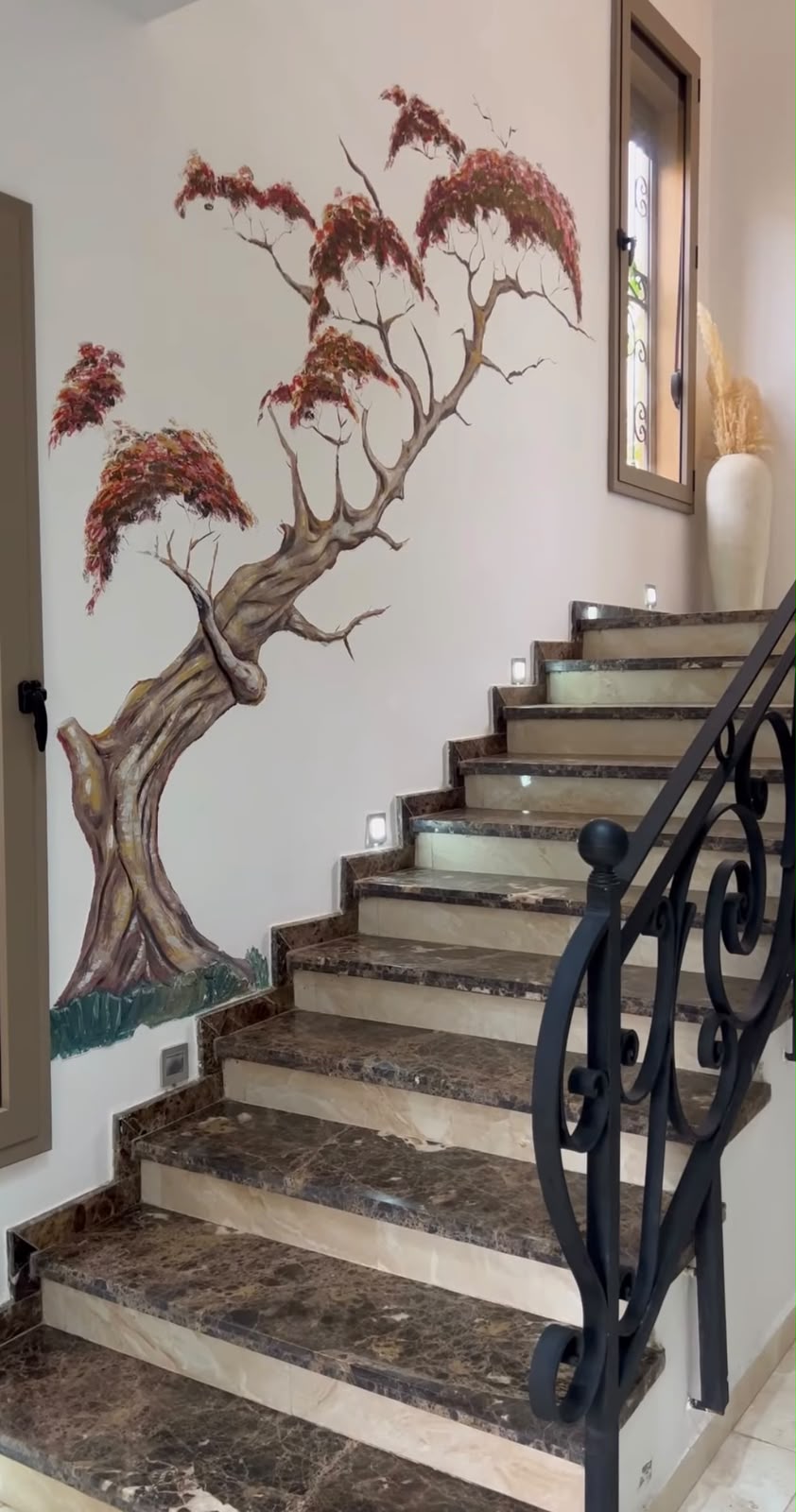 Escalier en marbre